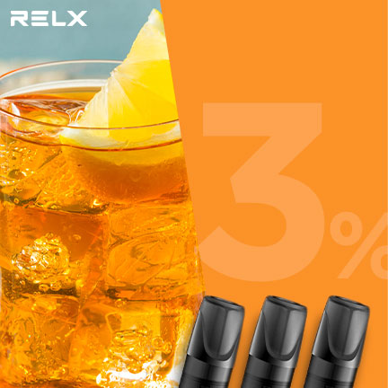 RELX悅刻 正品一代煙彈（凍檸檬茶）3入
