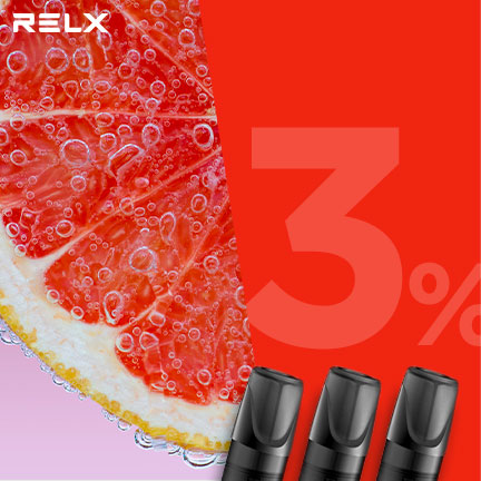 RELX悅刻 正品一代煙彈（清新西柚）3入