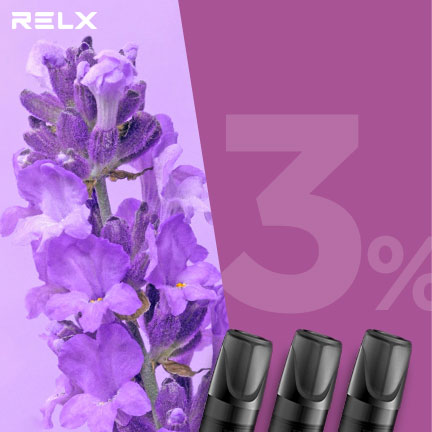 RELX悅刻 正品一代煙彈（薰衣草）3入