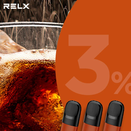 RELX悅刻 正品四 / 五代煙彈（可樂冰）3入