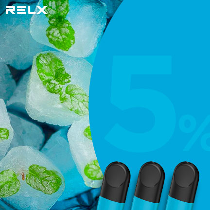 RELX悅刻 正品四 / 五代煙彈（爽薄荷）3入