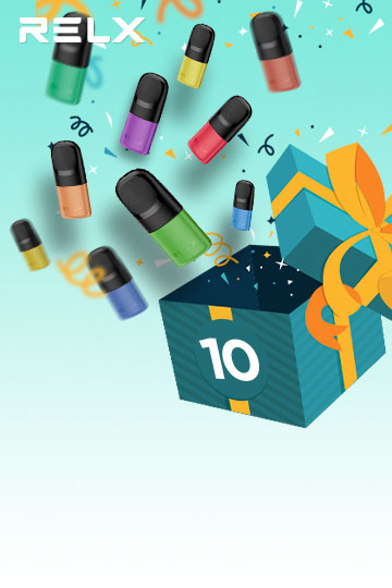 RELX悦刻五代正品煙彈（隨機十盒）