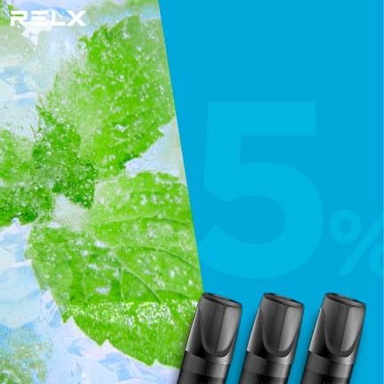 RELX悅刻 正品一代煙彈（勁爽薄荷）3入