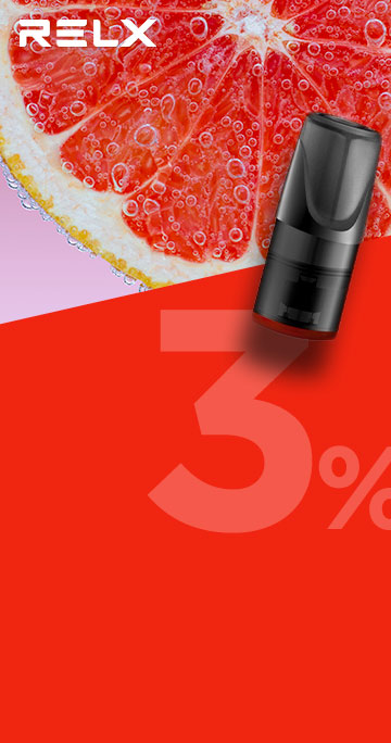 RELX悅刻 正品一代煙彈（清新西柚）3入
