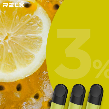 RELX悅刻 正品四 / 五代煙彈（金桔百香果）3入