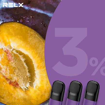 RELX悅刻 正品四 / 五代煙彈（一顆西梅）3入