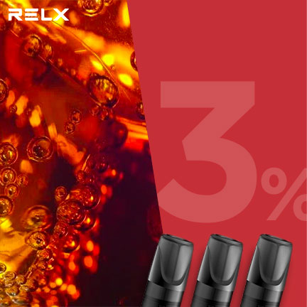 RELX悅刻 正品一代煙彈（酷爽沙士）3入