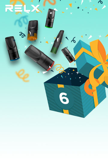 RELX悦刻一代正品煙彈（隨機六盒）